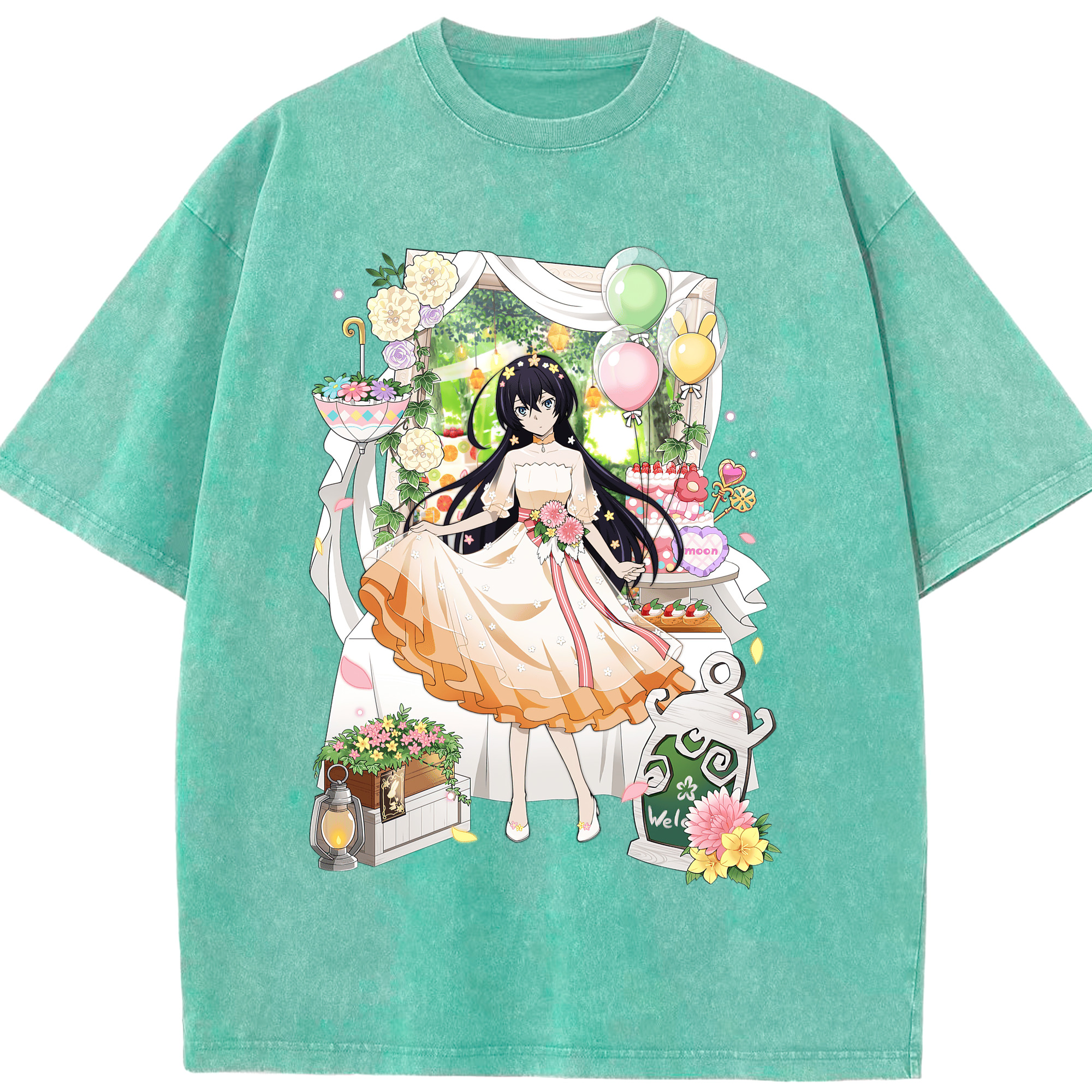 （画像用） 文豪ストレイドッグス Bungo Stray Dogs 綿100% ヴィンテージ風 半袖Tシャツ（フロントプリント）